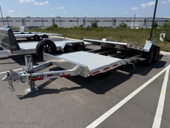 New Timpte 1624 Aluminum Split Tilt 16,000lb (GVWR) 24' Equipment Trailer