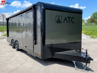 New ATC 8.5 x 24 ROM 500 Extruded Floor, Aluminum Car / Racing Trailer