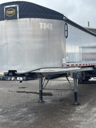 Used 2024 MAC Trailers 39' Dump Semi Trailer w/ Tarp, Liner
