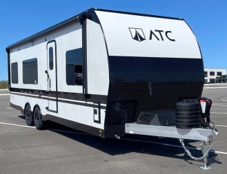 New ATC PLa 550 (2816) Aluminum Toy Hauler: Deck, Generator, HappiJack