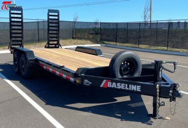 New Diamond C Baseline 20' Equipment Trailer 14,000LB, Spare Tire, Tool Box