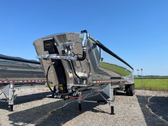 New MAC 40' Half Round Dump Semi Trailer