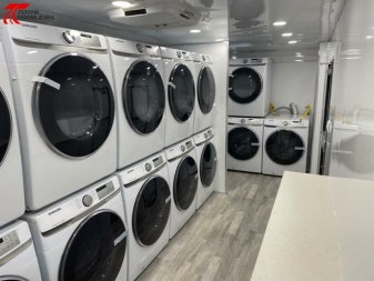 New 8 Station Mobile Laundry Trailer