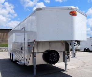 New Sundowner 8.5 x 36 Aluminum Gooseneck Enclosed Cargo Trailer, Extra Height