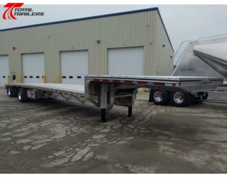 New 2025 MAC Trailer 53' Aluminum Drop Deck Semi - Sale or Rent to Own $1650/Month