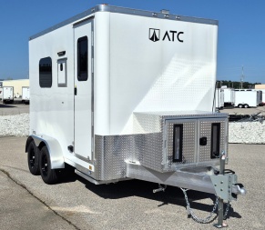 New ATC 7 X 12 Aluminum Fiber Optic Splicing Trailer Fiber Splicing