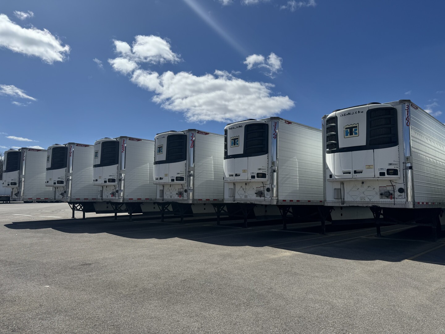 Used 50 Available! 2020 Great Dane High Cube Reefer, Disc Brakes, THERMO KING S700