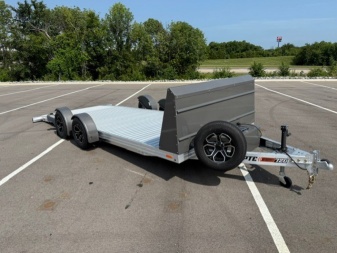 New 2026 Timpte Motorsports 720 EZ Load Aluminum 20' Car Hauler Trailer: 7K GVWR, Winch, Rock Guard, Solar, Spare